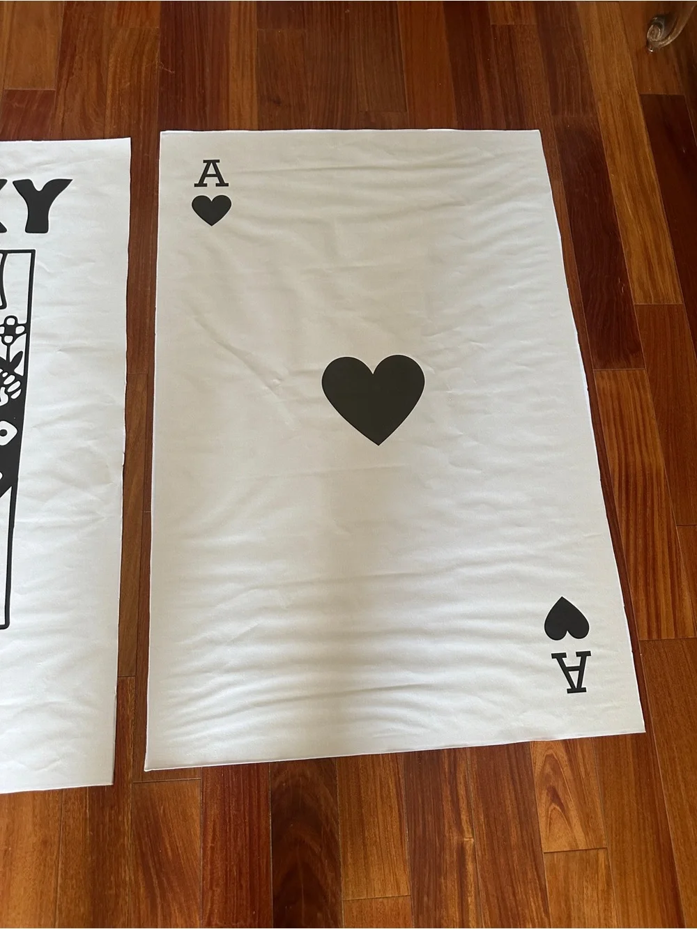 Canvas Playing Cards Wall Art